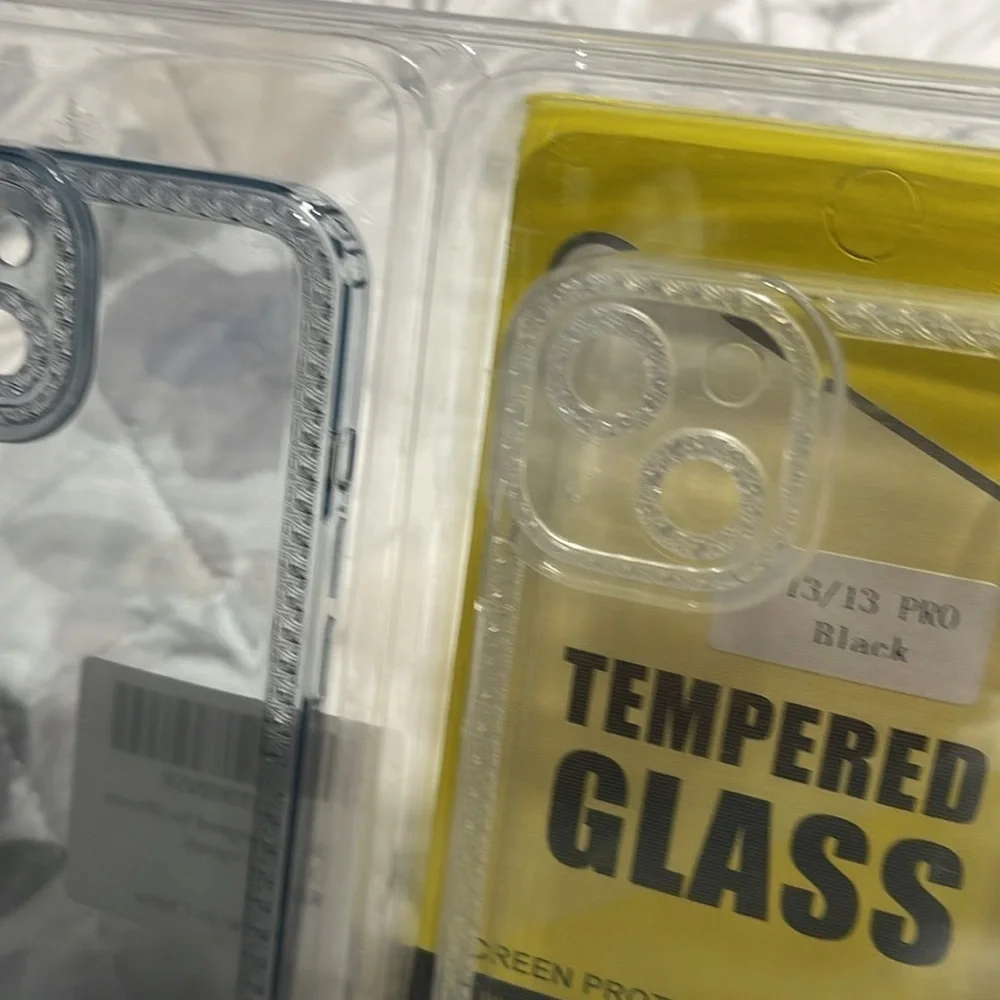 New set/2 clear phone cases for iPhone 13/13 pro